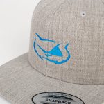 Pepper snapback og big cathead heather grey
