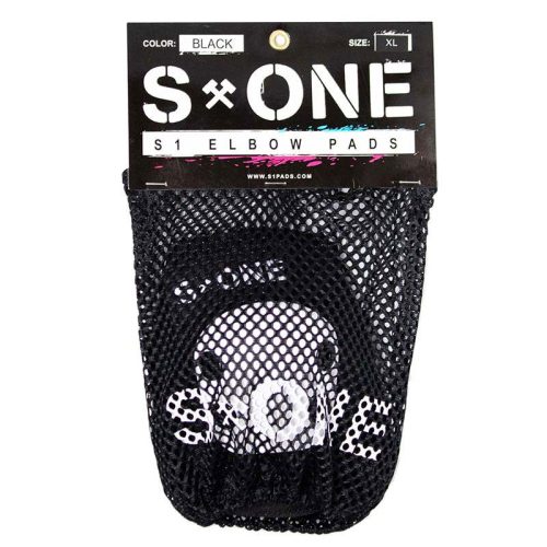 S-One könyökvédő black (medium)