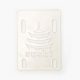 Sushi riser pads pagoda clear 1/8"