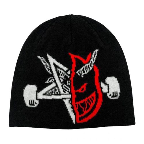 Thrasher Skully Beanie Thrash & Burn black