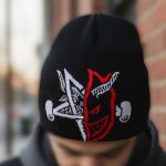 Thrasher Skully Beanie Thrash & Burn black