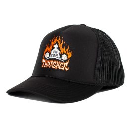 Thrasher Trucker Who Cares by Neckface sapka black