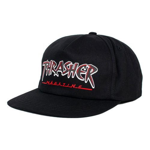 Thrasher snapbackslash sapka black