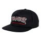 Thrasher snapbackslash sapka black