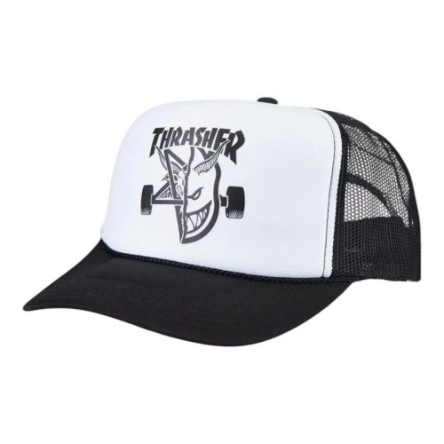 Thrasher x Spitfire trucker Thrash & Burn (blk/wht)