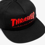 Thrasher snapback Spitfire collab black