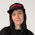 Thrasher snapback Spitfire collab black