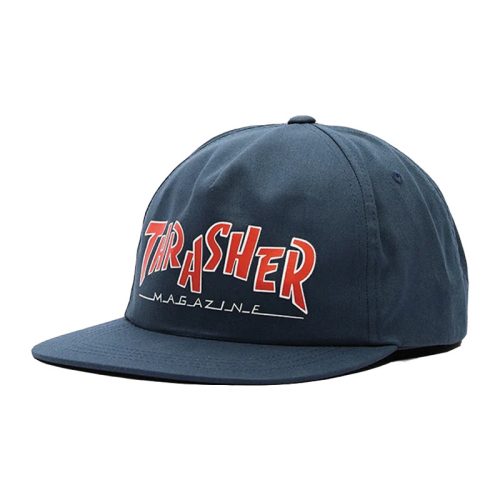 Thrasher snapback parra mag sapka navy