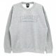 Thrasher Crew Shadow Mag Logo Heather Gray