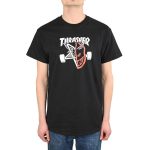 Thrasher x Spitfire tee Thrash & Burn black