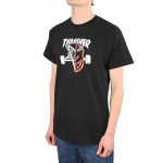 Thrasher x Spitfire tee Thrash & Burn black