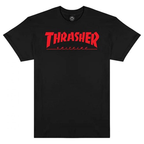 Thrasher x Spitfire tee Big Head Jake black