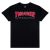 Thrasher tee outlined black