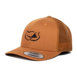 Pepper trucker cap og big cathead caramell