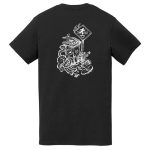 Pepper/Zone tee cartoon black