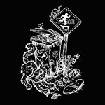 Pepper/Zone tee cartoon black