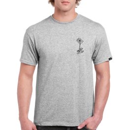 Pepper/Zone tee cartoon heather grey