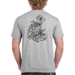 Pepper/Zone tee cartoon heather grey