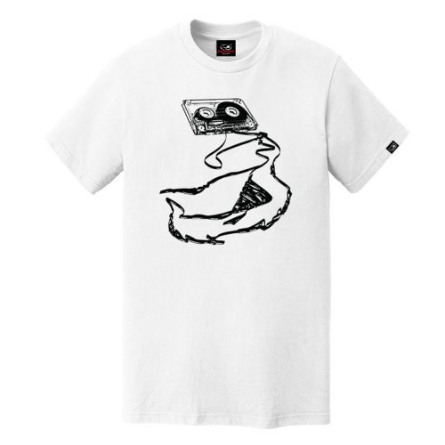Póló Pepper casette fehér (Medium)