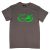 Pepper tee sliderhead (gray/neon green)